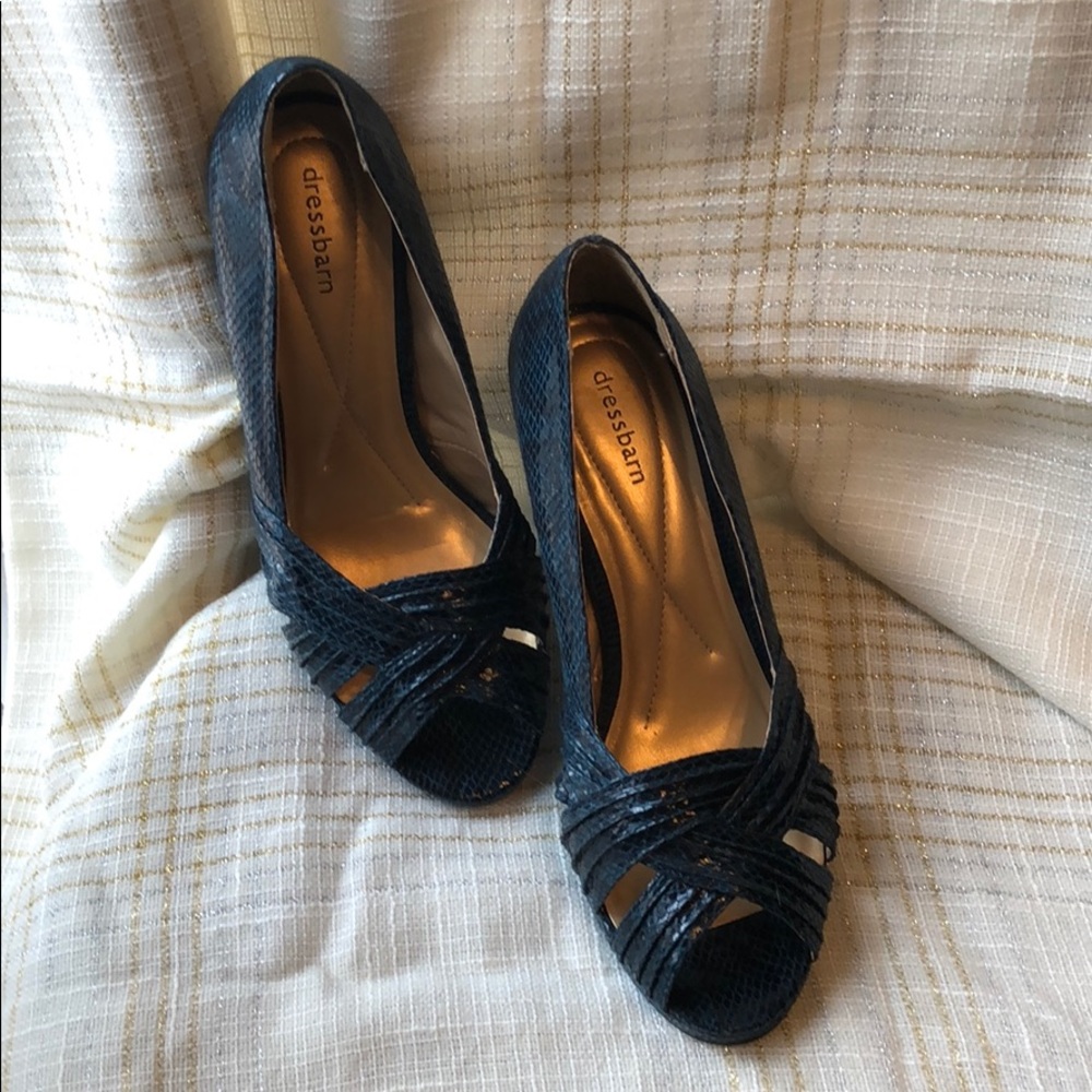 Faux Snake Skin 4” High-Heels